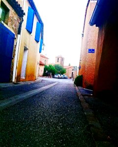 Rue de l'église(Pourcieux) photo