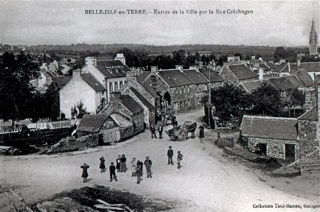 Belle-Isle-en-Terre CPA 1900 photo