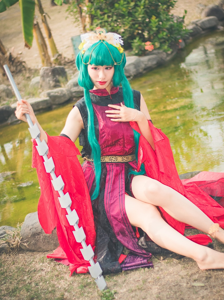 outdoor cosplay girl japanese style