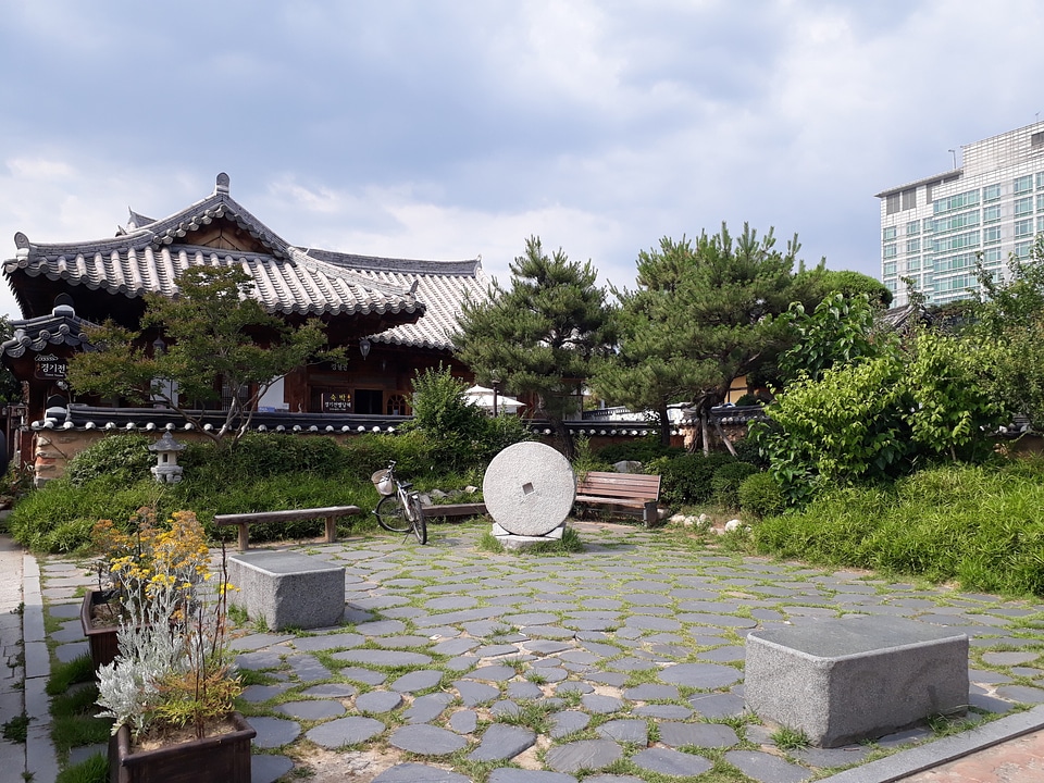 Jeonju Hanok Village in Jeonju, South Korea