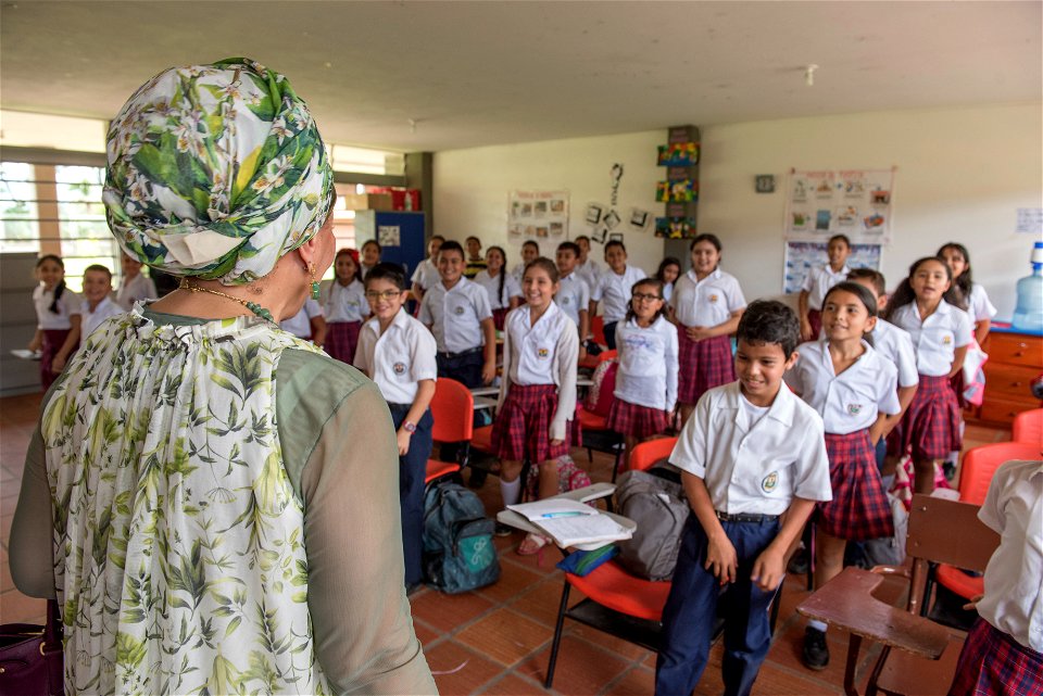 Encuentro con estudiantes del Meta