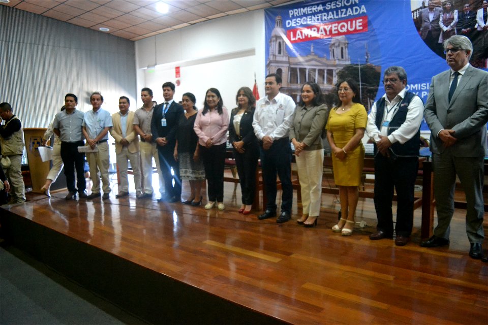 Chiclayo primera sesión descentralizada