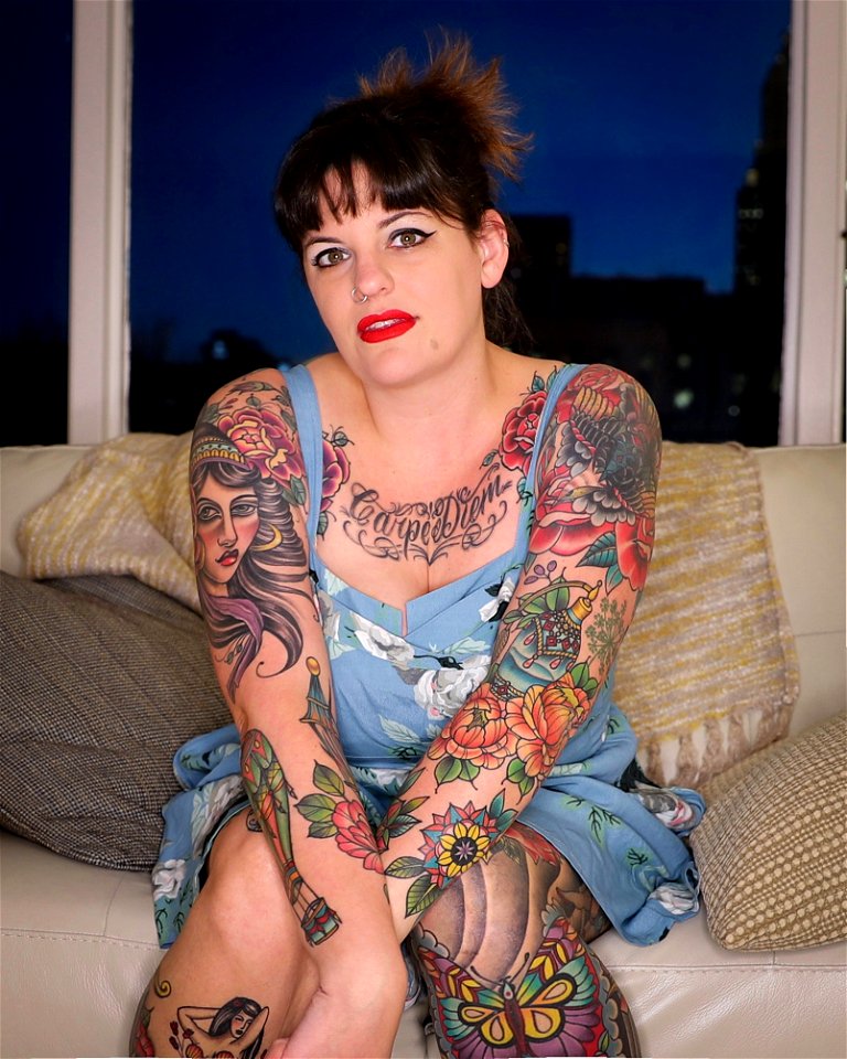 Tattooed Woman photo