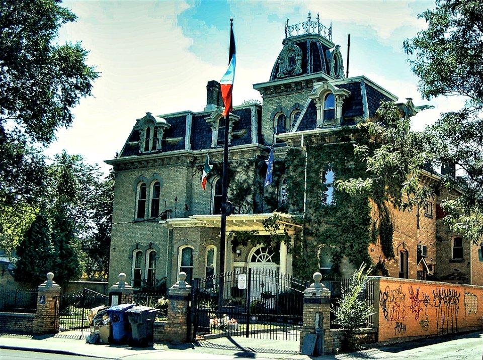 Consulate General of Italy - Toronto Ontario - Canada - Heritage Building - Second Empire Architecture photo