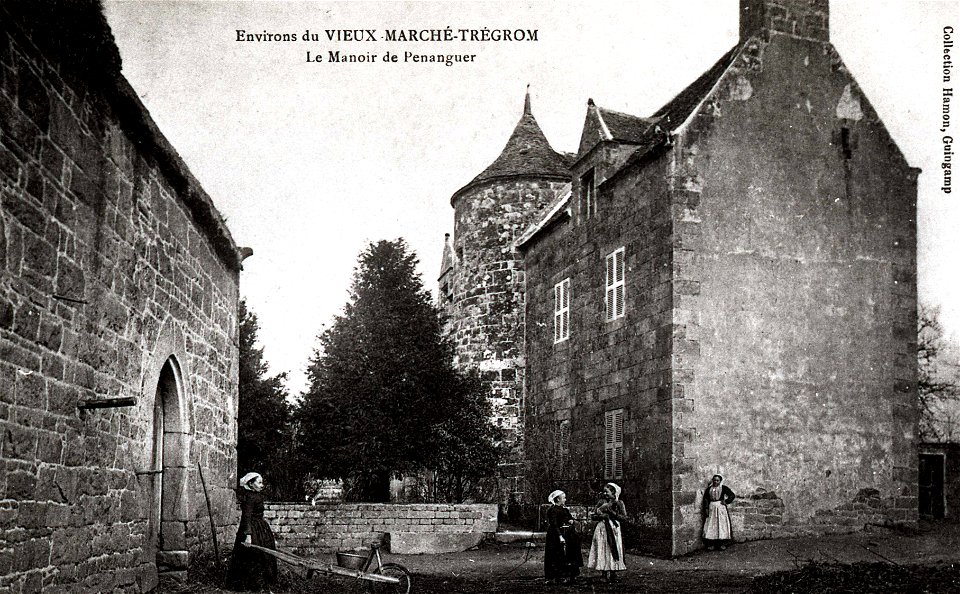VIEUX-MARCHE-TREGROM Le manoir de Penanguer