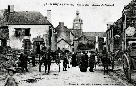 Paysans Breton vers 1900