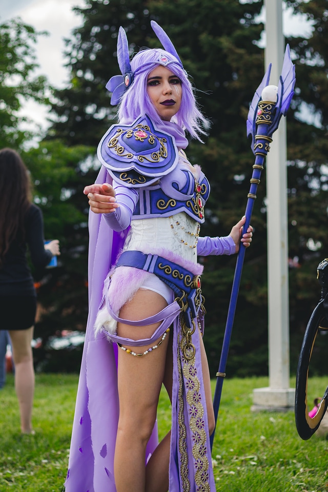 Cosplay Female fantasy warrior
