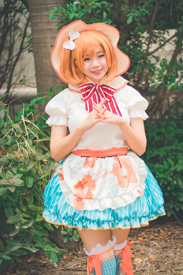 Portrait of Japan anime cosplay woman