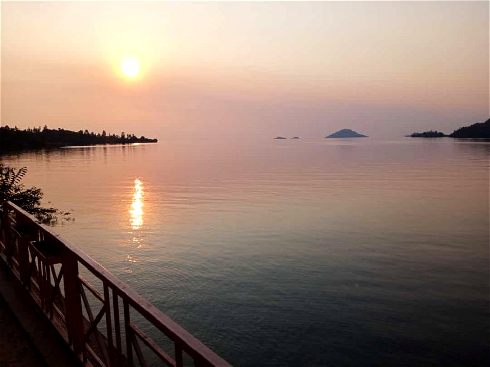 Balcony at Bethany Hotel, Lake Kivu, Rwanda