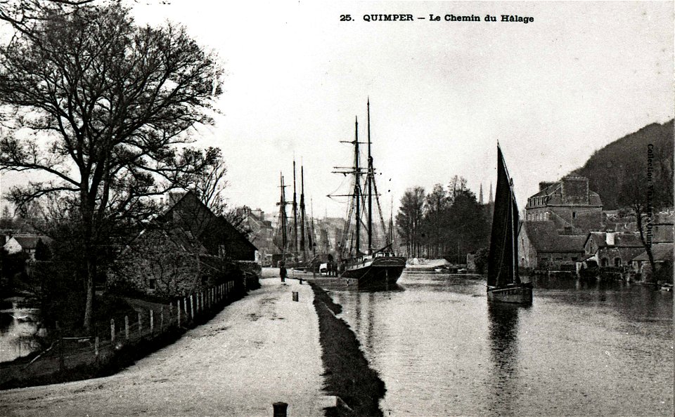 QUIMPER Carte postale ancienne