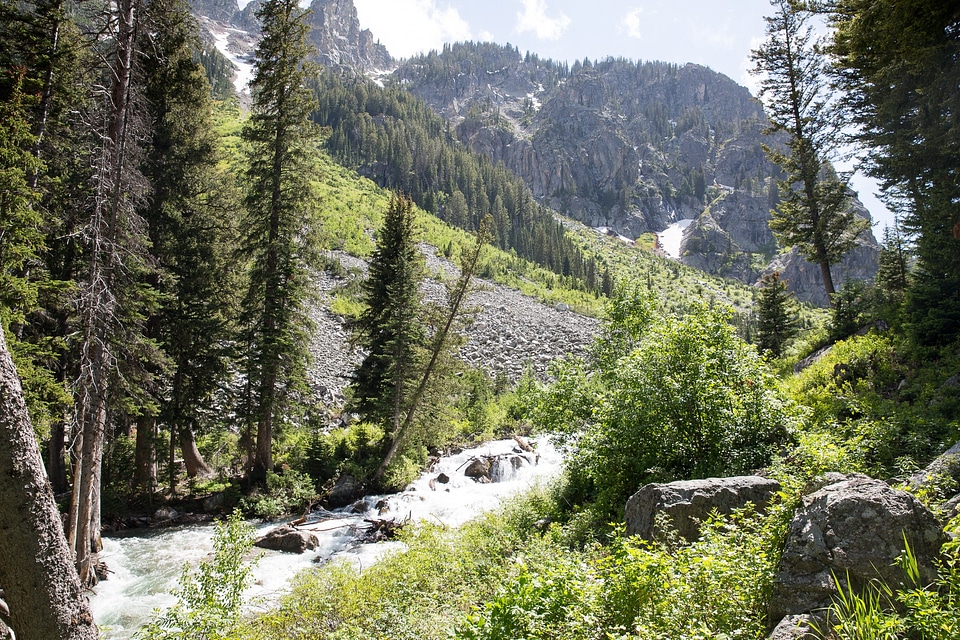 Granite Canyon in Grand Teton National Park