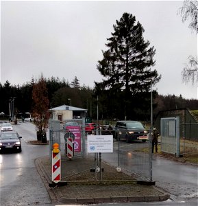 Fliegerhorst Büchel nach Schilderwechsel