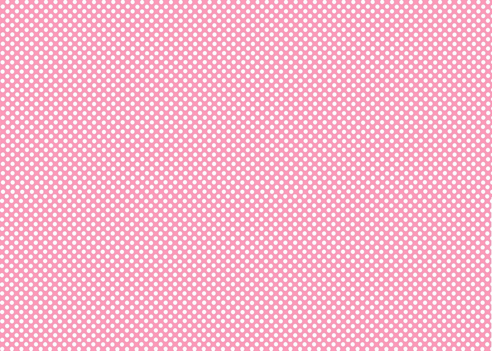 Tiny White Dots On Pink