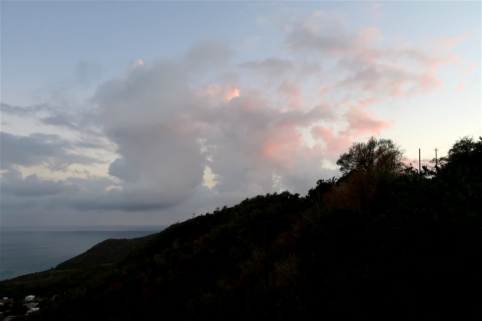 Yabucoa Evening Large Clouds