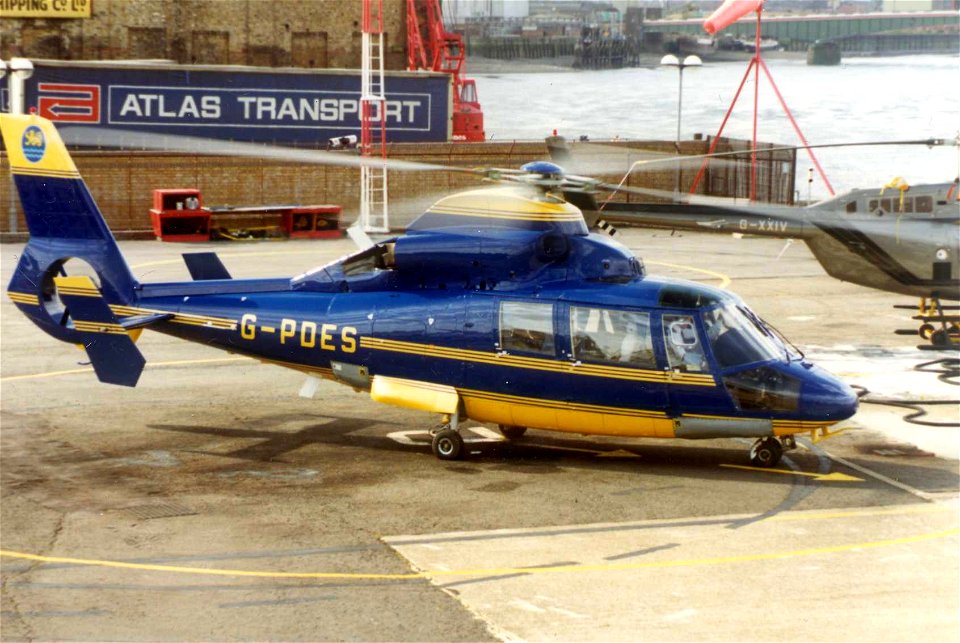 Aerospatiale SA365N Dauphin 2, c/n 6096, G-PDES Photo 5