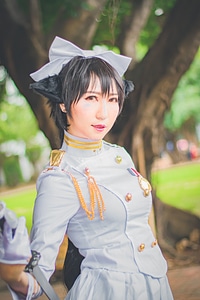 Japan anime cosplay girl portrait photo