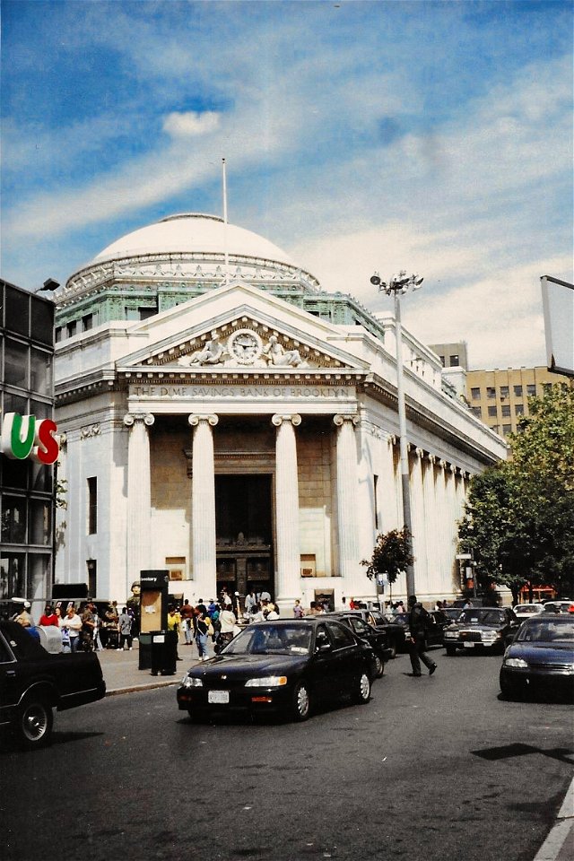 The Dime Savings Bank of Brooklyn - Brooklyn New York - Historic Building -The bank's original headquarters in Brooklyn at 9 DeKalb photo