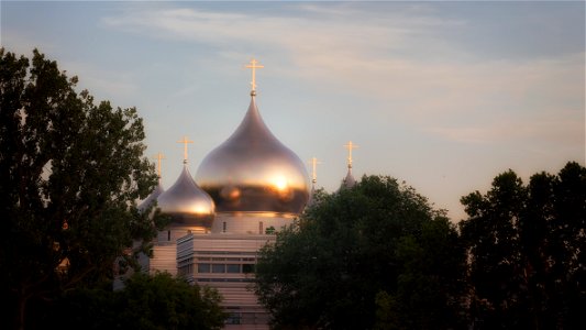 Cathédrale de la Sainte-Trinité, Russion Orthodox church, Paris. -Holy Trinity Cathedral and the Russian Orthodox Spiritual and Cultural Center - Paris France - photo