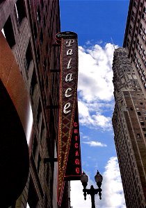 Cadillac Palace Theatre - Chicago Illinois - Marquee photo