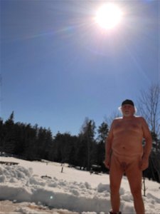 Nude at the campground