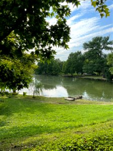 Lake in Yoctangee Park Chillicothe OH 2022