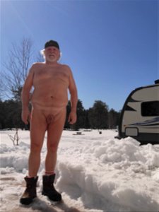 Nude at the campground