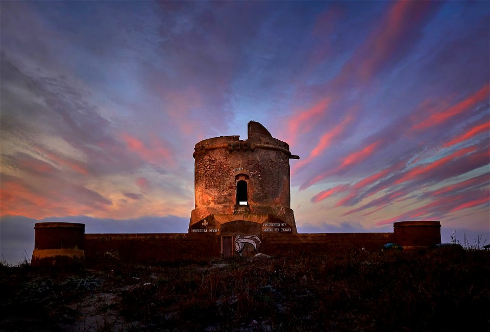 Torreón al amanecer.
