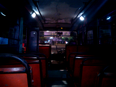 metro mini bus photo