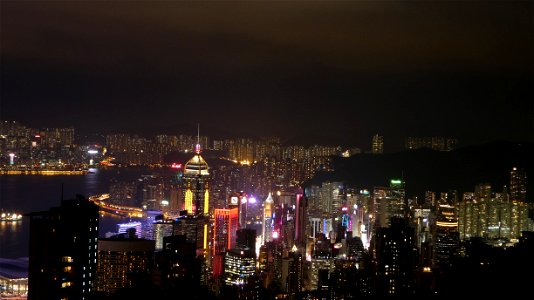 Hong Kong Skyline by Night photo