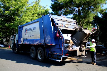 American Disposal truck 35