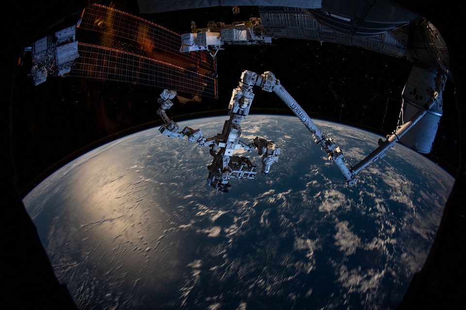 The Canadarm2 robotic arm