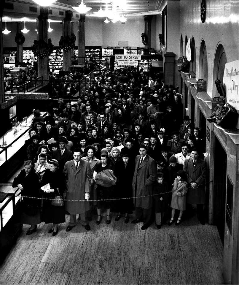 The Black Friday at Macy's, 1948
