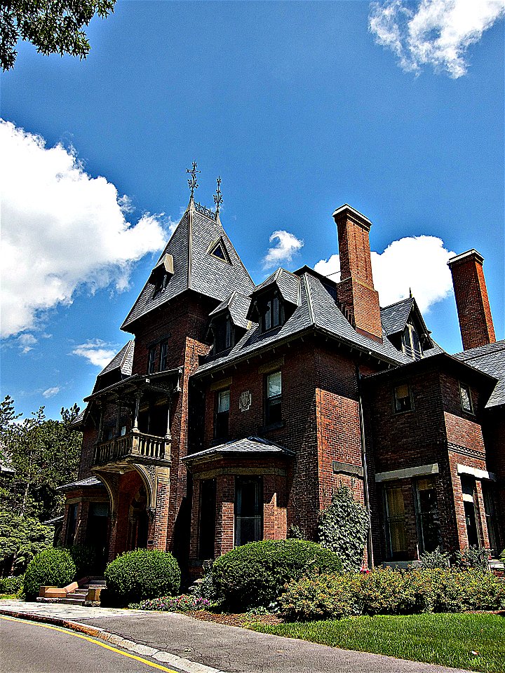 Ithaca Ny ~ Cornell University ~ White House ~ Andrew Dickson Mansion photo