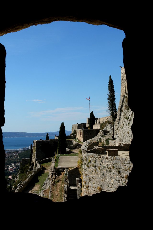 Window on Klis Fortress photo