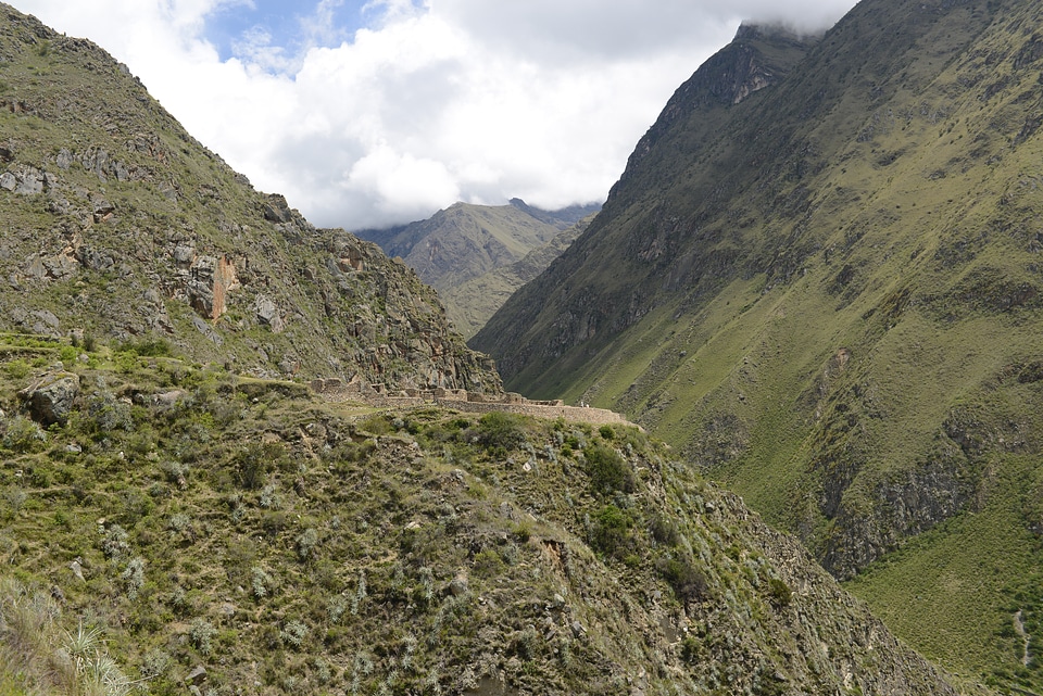 Inca trail to Machu Picchu, Cusco, Peru photo