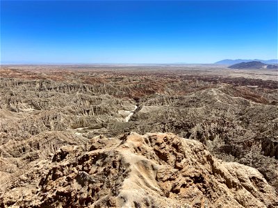 Fonts Point at Anza Borrego in CA photo
