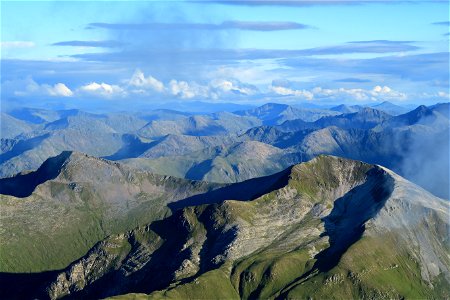 The view from the top of Ben Nevis
