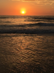 Sunset At La Jolla Beach