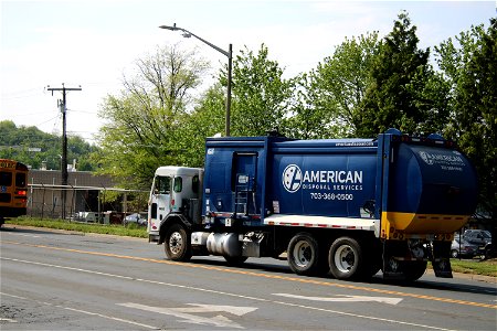 American Disposal truck 428 photo