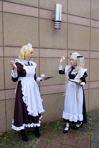 Japan anime costume girl portrait