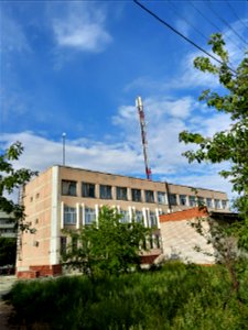 Здание администрации посёлка Метлино, Челябинская область photo