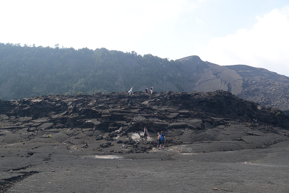 Crater Rim Trail Volcano National Park in Hawaii