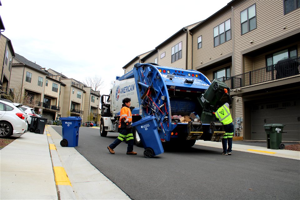 American Disposal recycle collection