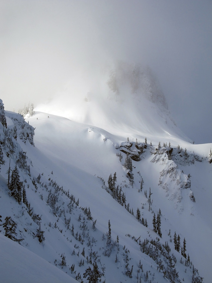 Backcountry skiing snowboarding