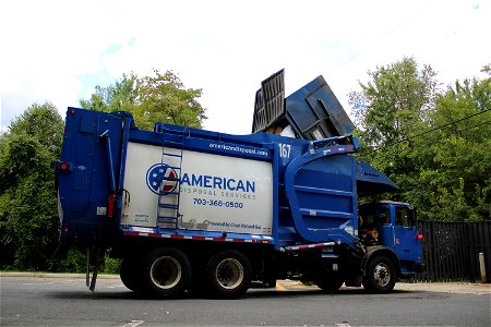American Disposal truck 167