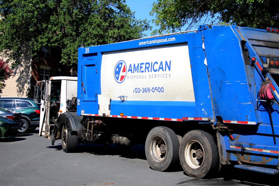 American Disposal truck 35