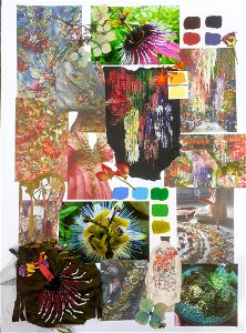 Passion Flower moodboard photo