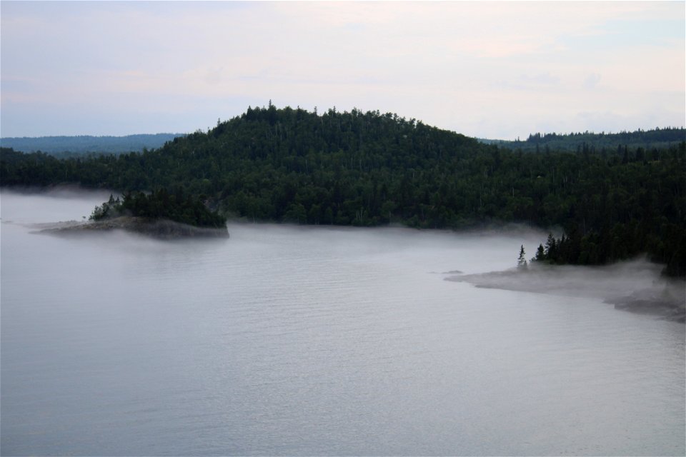 Fog on Lake Superior