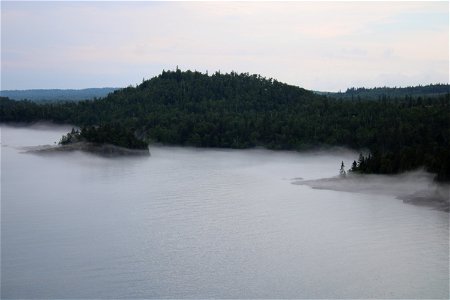 Fog on Lake Superior