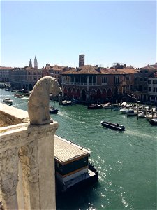 Venice canal views photo